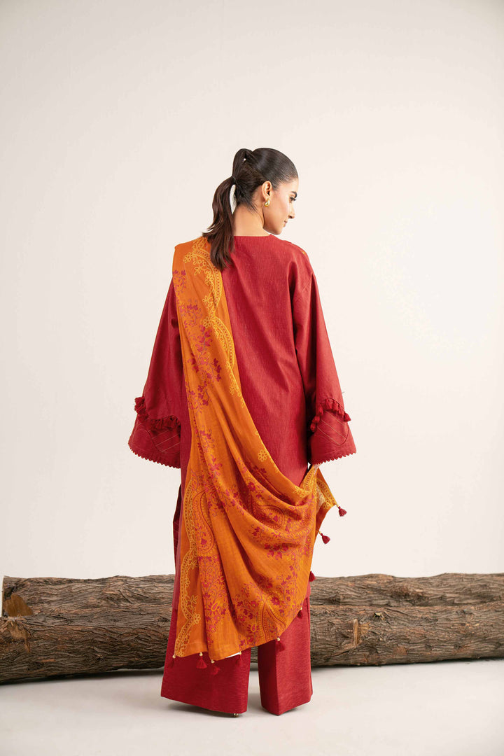 3 Piece - Digital Printed Embroidered Suit - 42502983 for Women - Unstitched Collection | Nishat | Shop Online