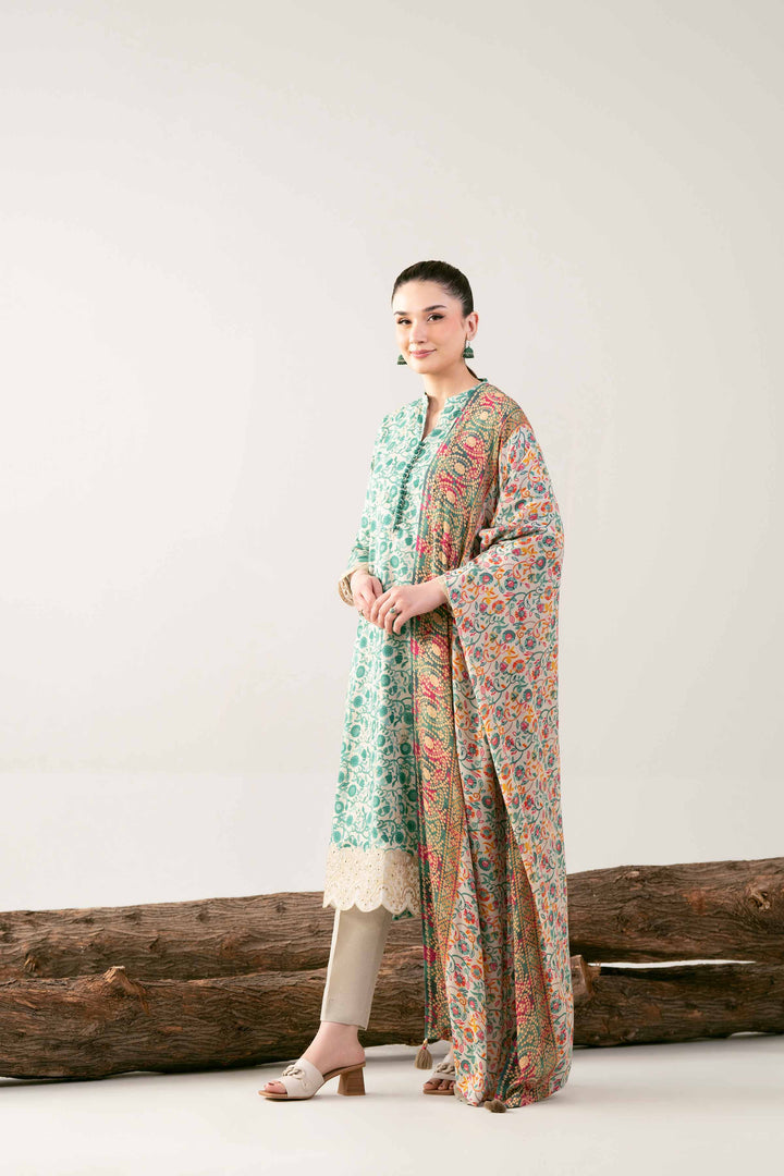 3 Piece - Digital Printed Embroidered Suit - 42502984 for Women - Unstitched Collection | Nishat | Shop Online