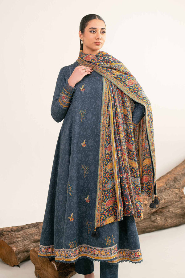 3 Piece - Digital Printed Embroidered Suit - 42502987 for Women - Unstitched Collection | Nishat | Shop Online