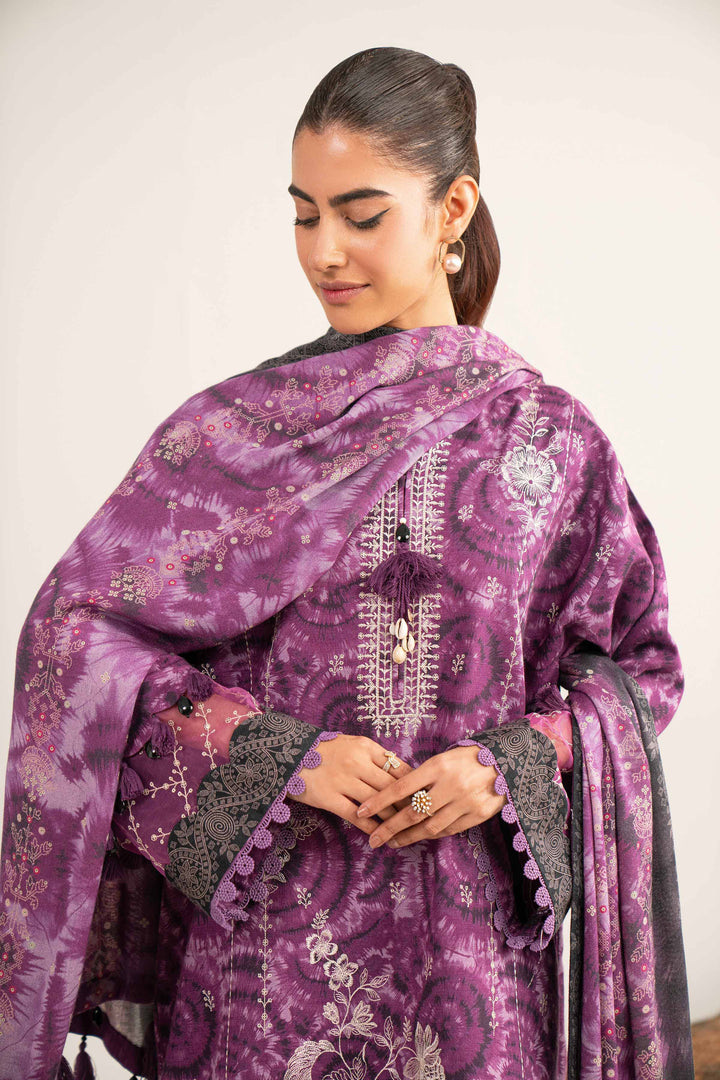 3 Piece - Digital Printed Embroidered Suit - 42502990 for Women - Unstitched Collection | Nishat | Shop Online