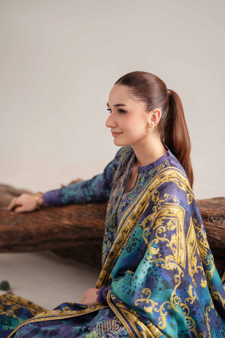 3 Piece - Digital Printed Embroidered Suit - 42502991 for Women - Unstitched Collection | Nishat | Shop Online