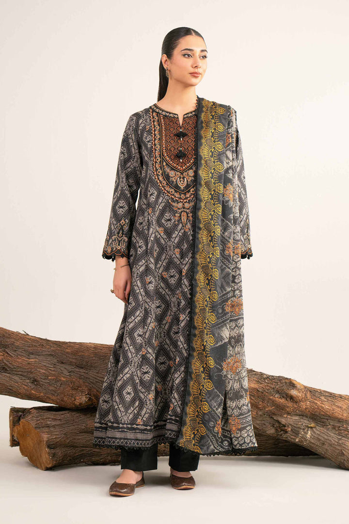 3 Piece - Digital Printed Embroidered Suit - 42502992 for Women - Unstitched Collection | Nishat | Shop Online