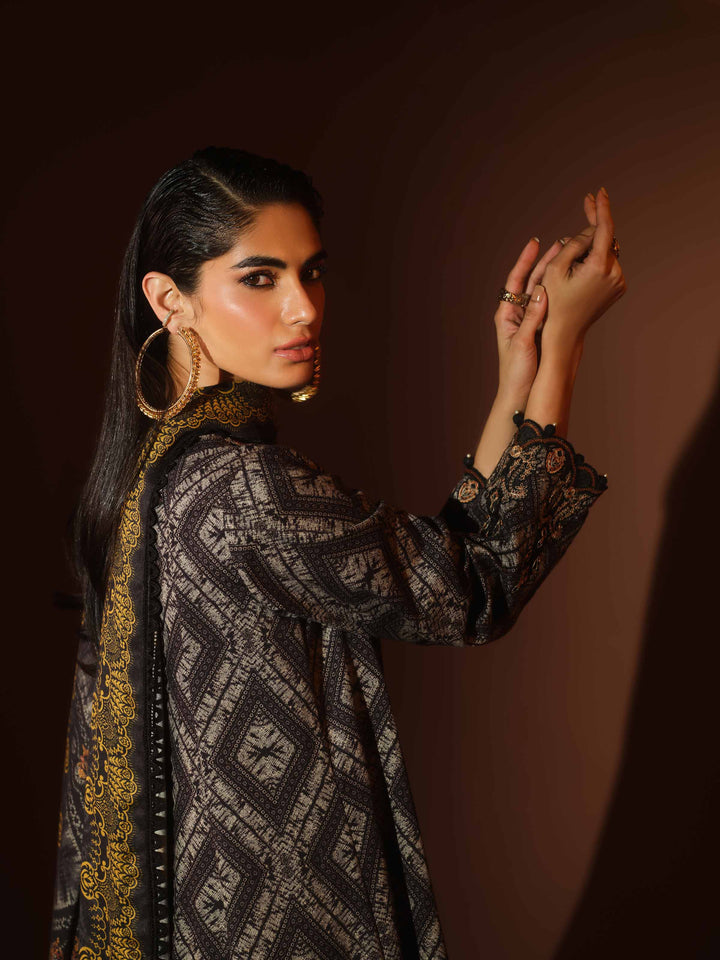 3 Piece - Digital Printed Embroidered Suit - 42502992 for Women - Unstitched Collection | Nishat | Shop Online