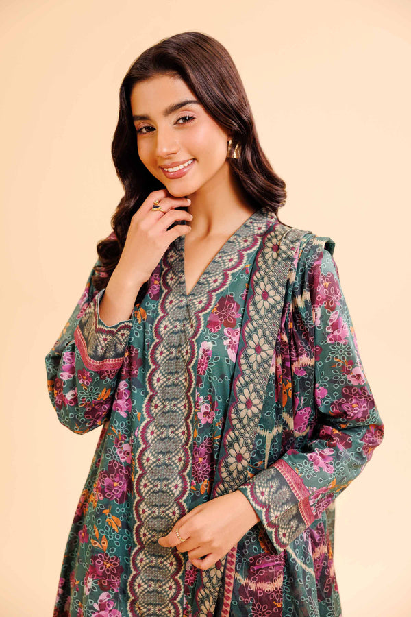 3 Piece - Printed Loose Fabric - 42503024