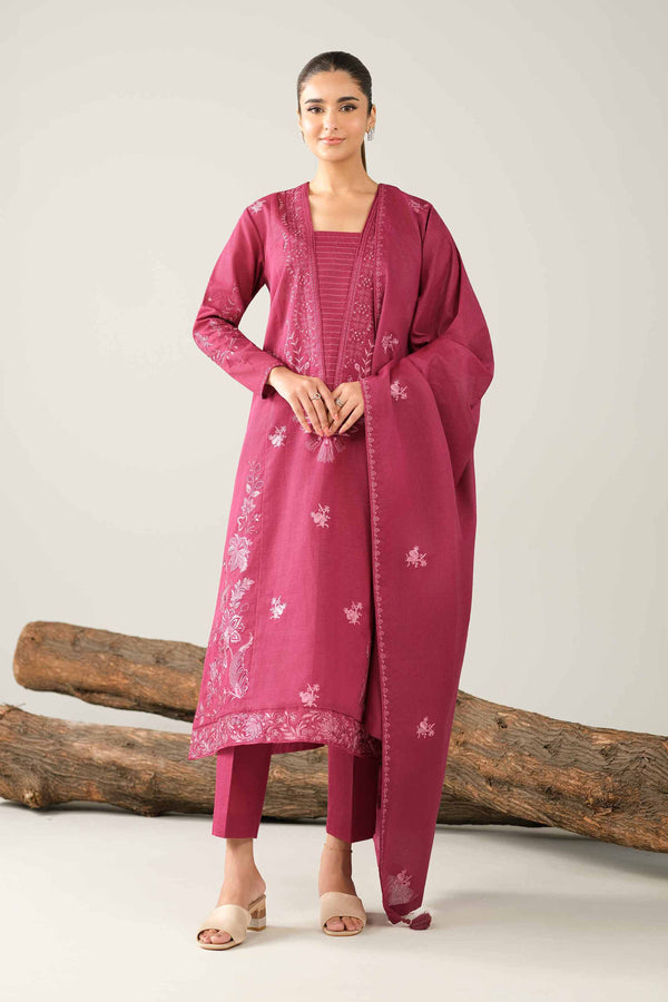 3 Piece - Embroidered Suit - 42503502 for Women - Unstitched Collection | Nishat | Shop Online