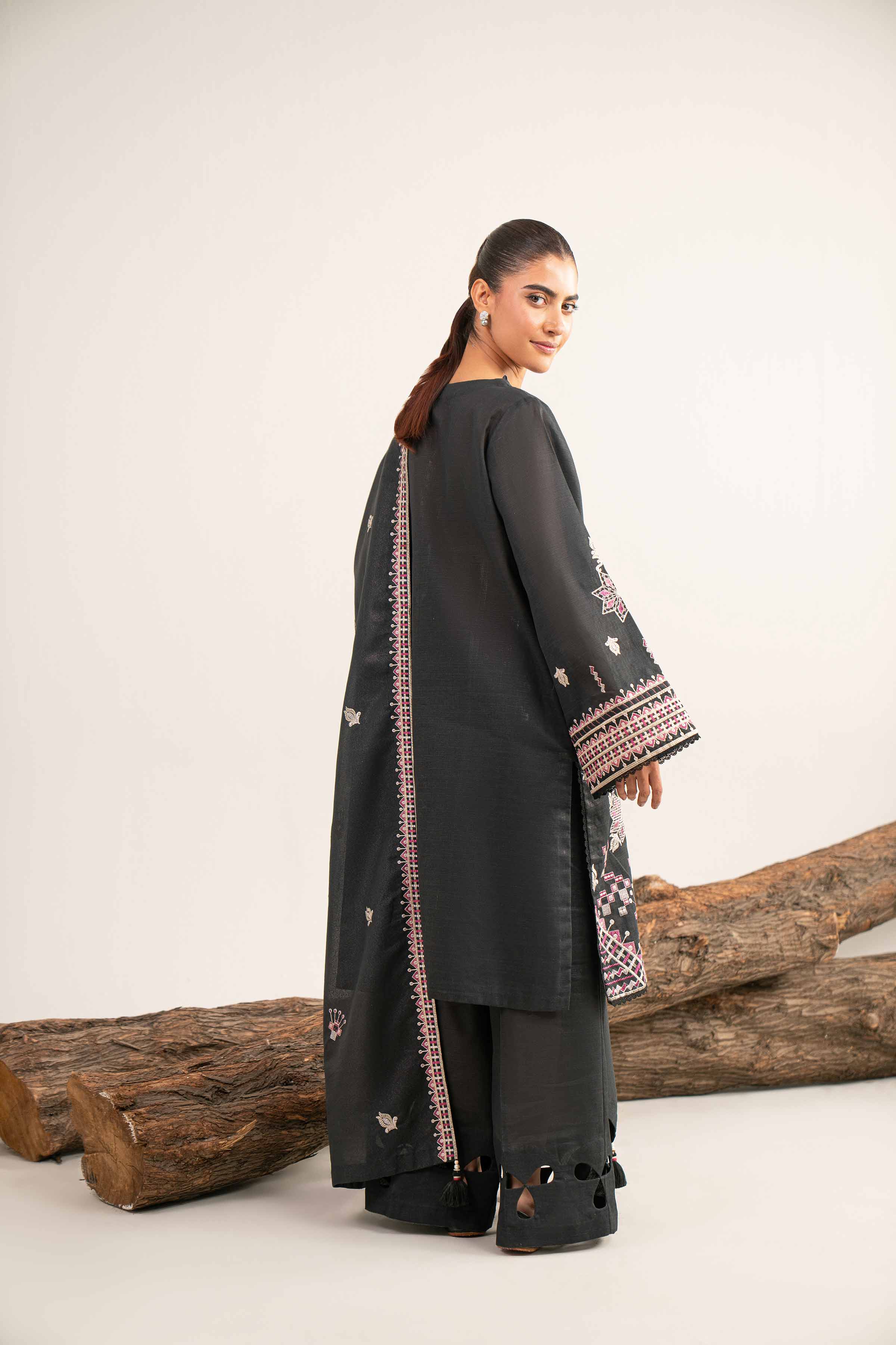 3 Piece - Embroidered Suit - 42503503 for Women - Unstitched Collection | Nishat | Shop Online