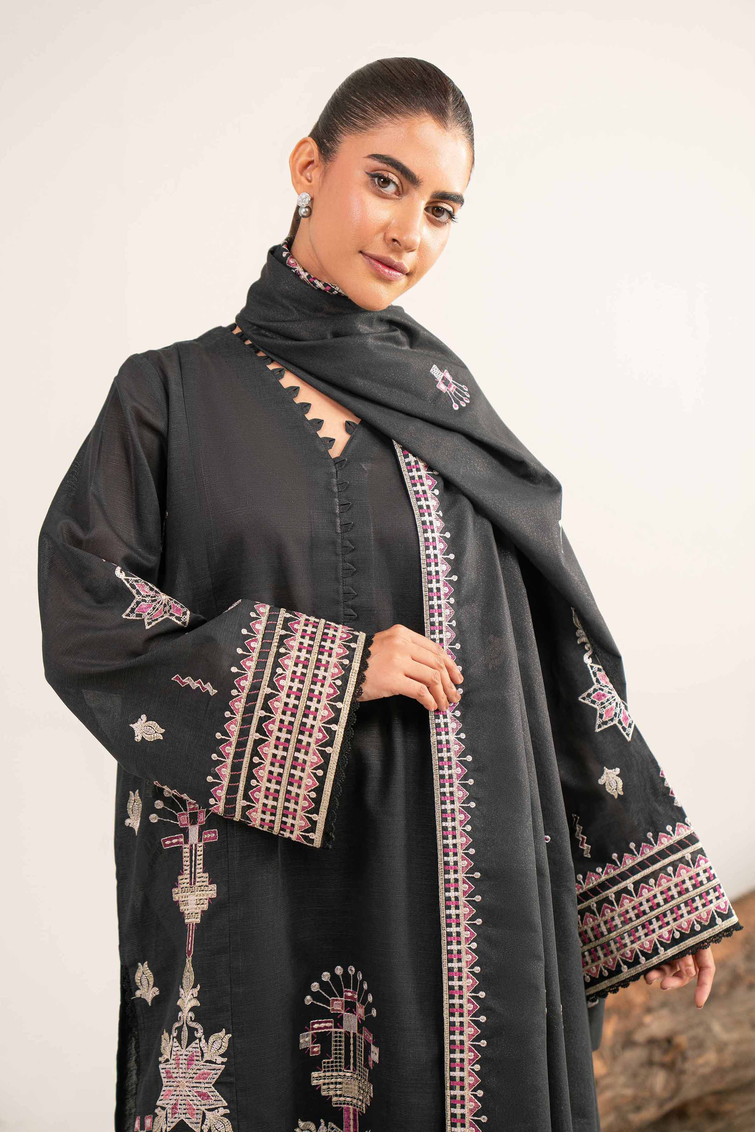 3 Piece - Embroidered Suit - 42503503 for Women - Unstitched Collection | Nishat | Shop Online
