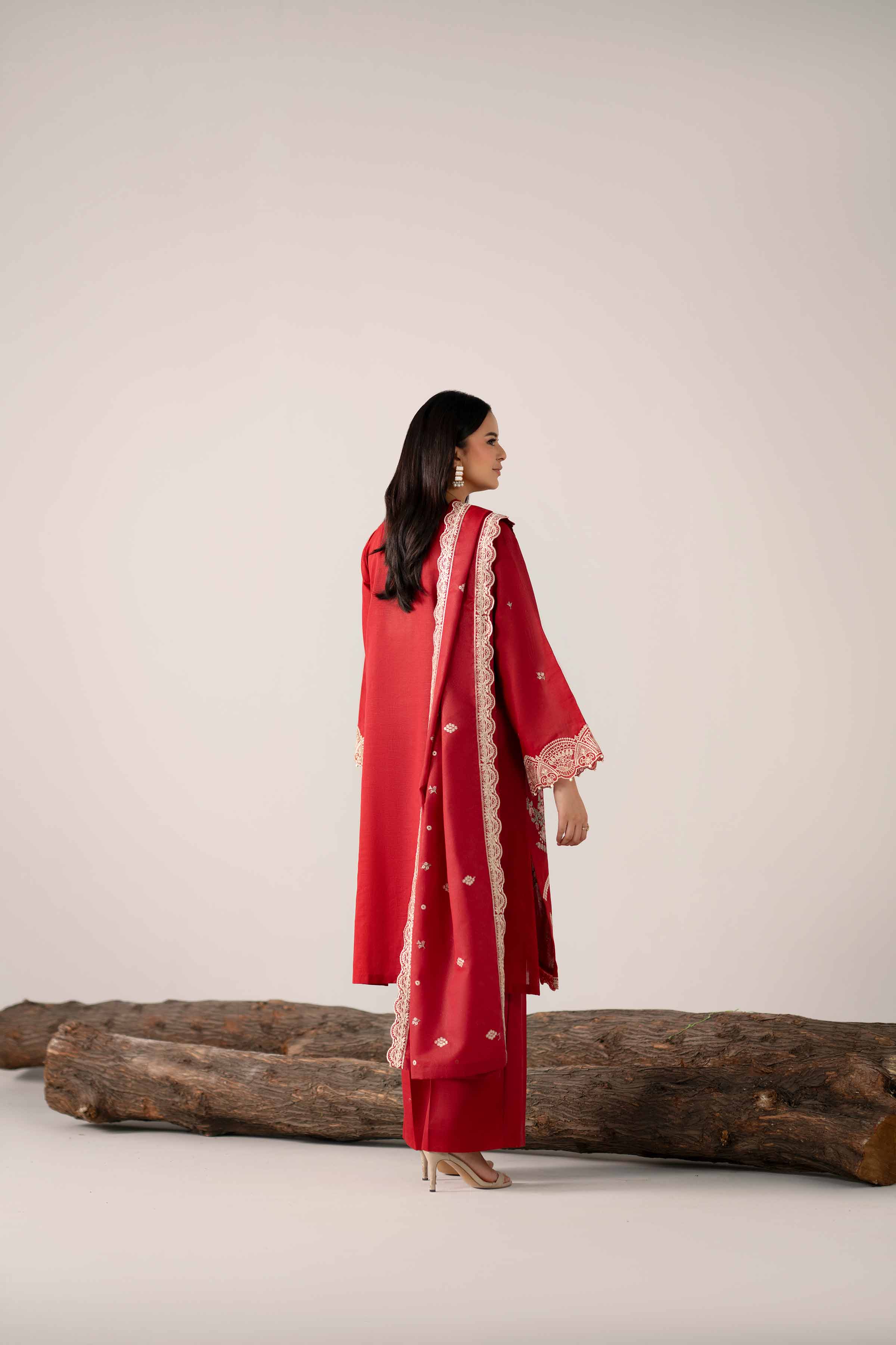 3 Piece - Embroidered Suit - 42503505 for Women - Unstitched Collection | Nishat | Shop Online