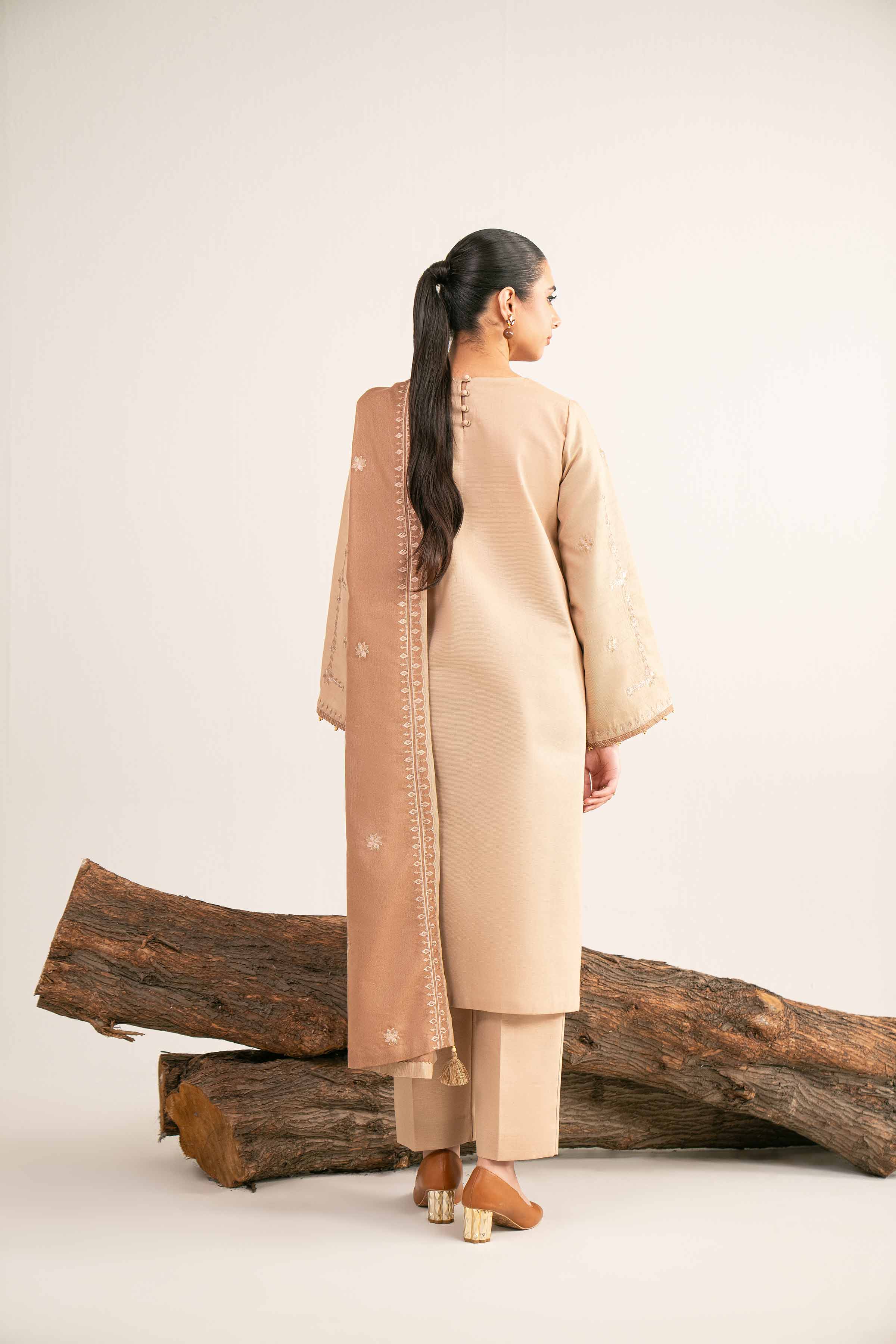 3 Piece - Embroidered Suit - 42503508 for Women - Unstitched Collection | Nishat | Shop Online