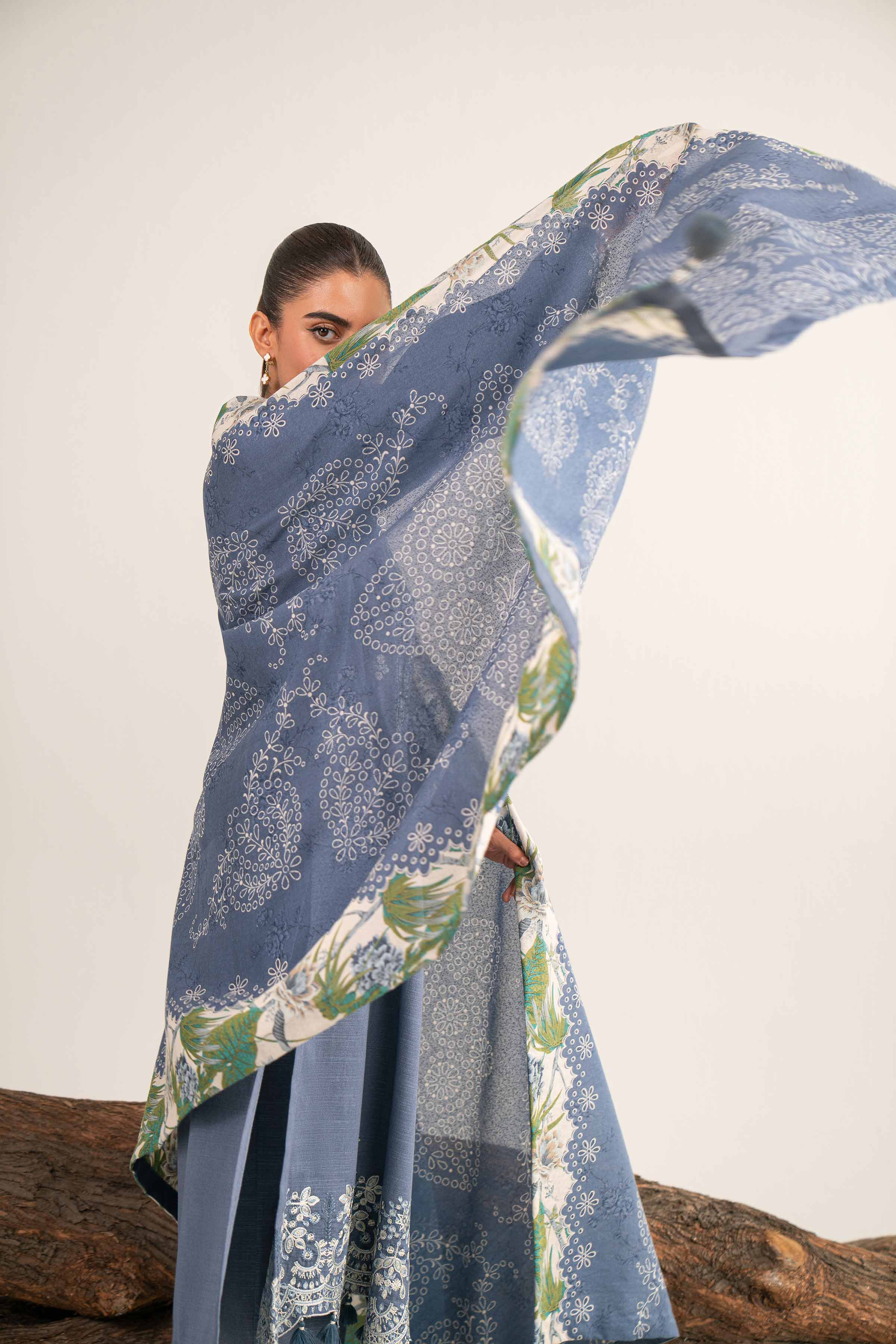 3 Piece - Printed Embroidered Suit - 42503511 for Women - Unstitched Collection | Nishat | Shop Online
