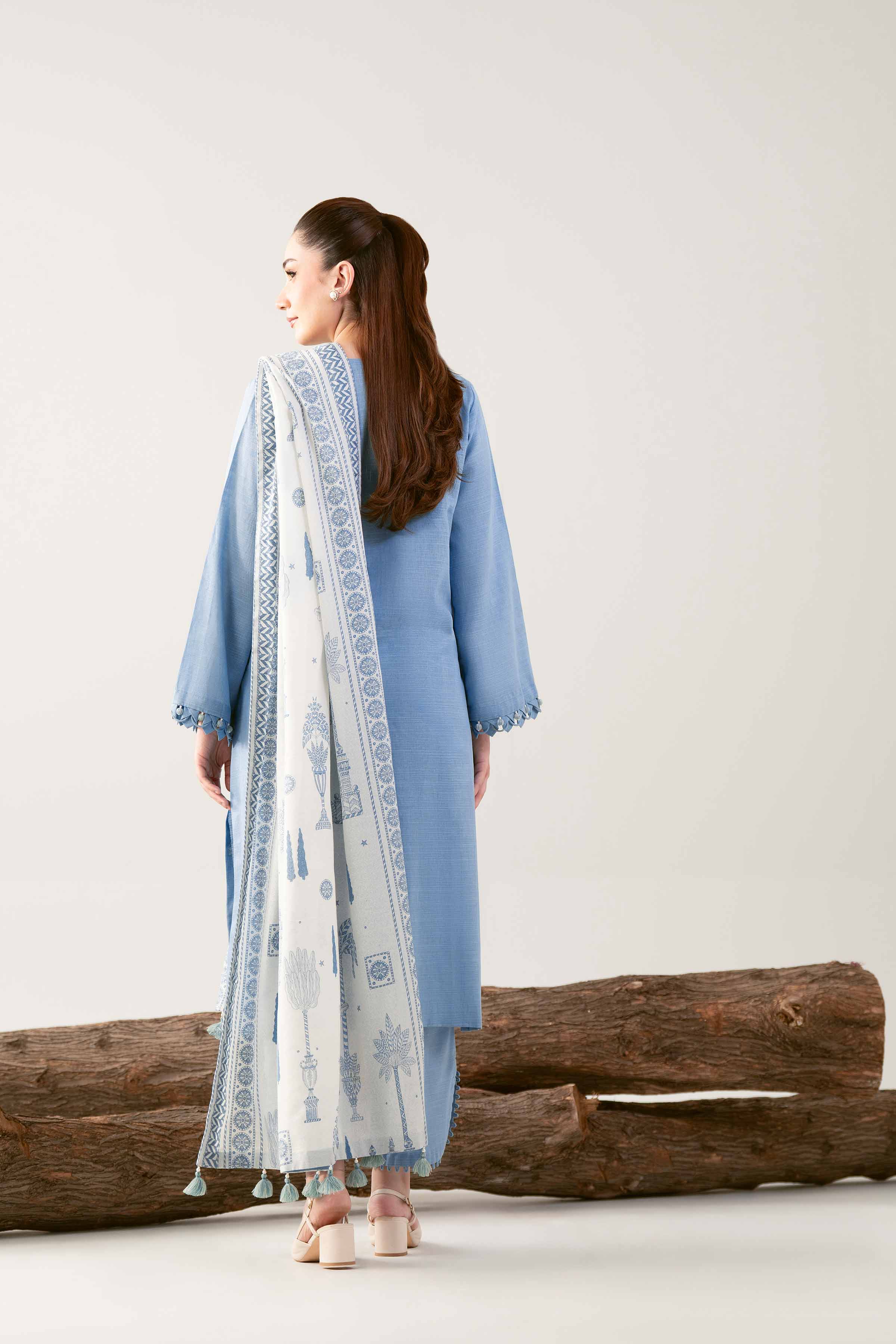 3 Piece - Printed Embroidered Suit - 42503516 for Women - Unstitched Collection | Nishat | Shop Online