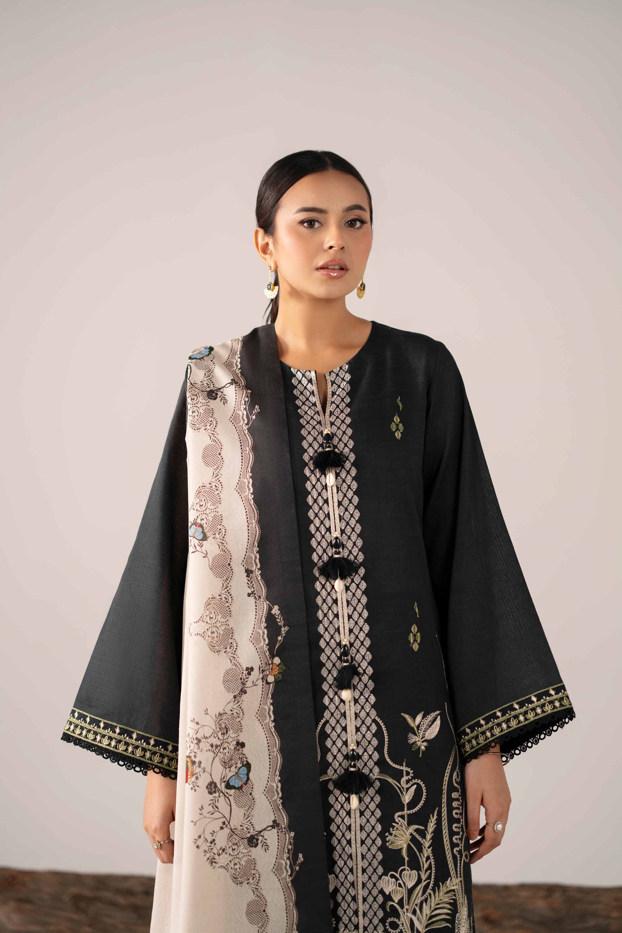 3 Piece - Printed Embroidered Suit - 42503517 for Women - Unstitched Collection | Nishat | Shop Online