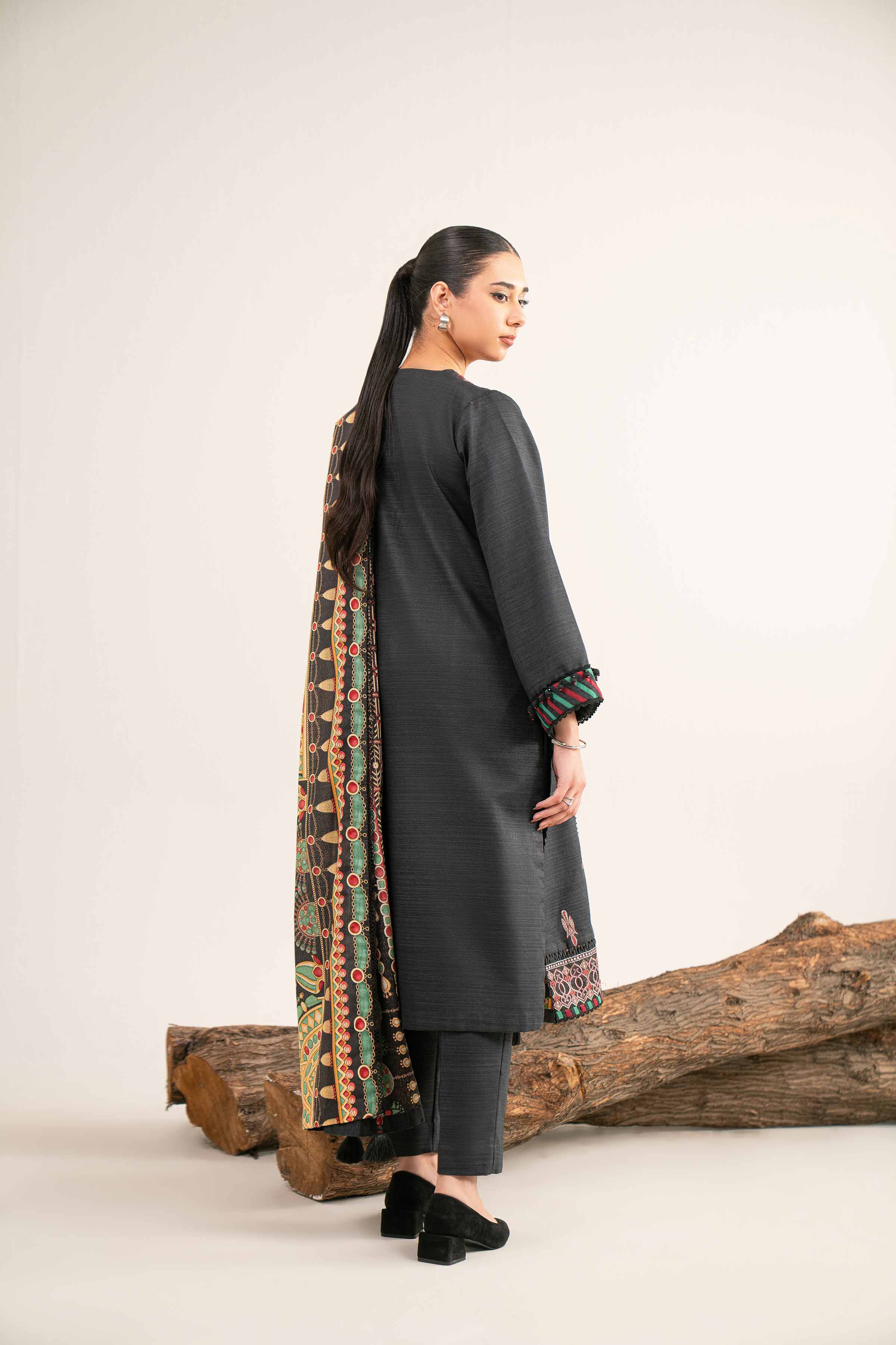 3 Piece - Printed Embroidered Suit - 42503520 for Women - Unstitched Collection | Nishat | Shop Online