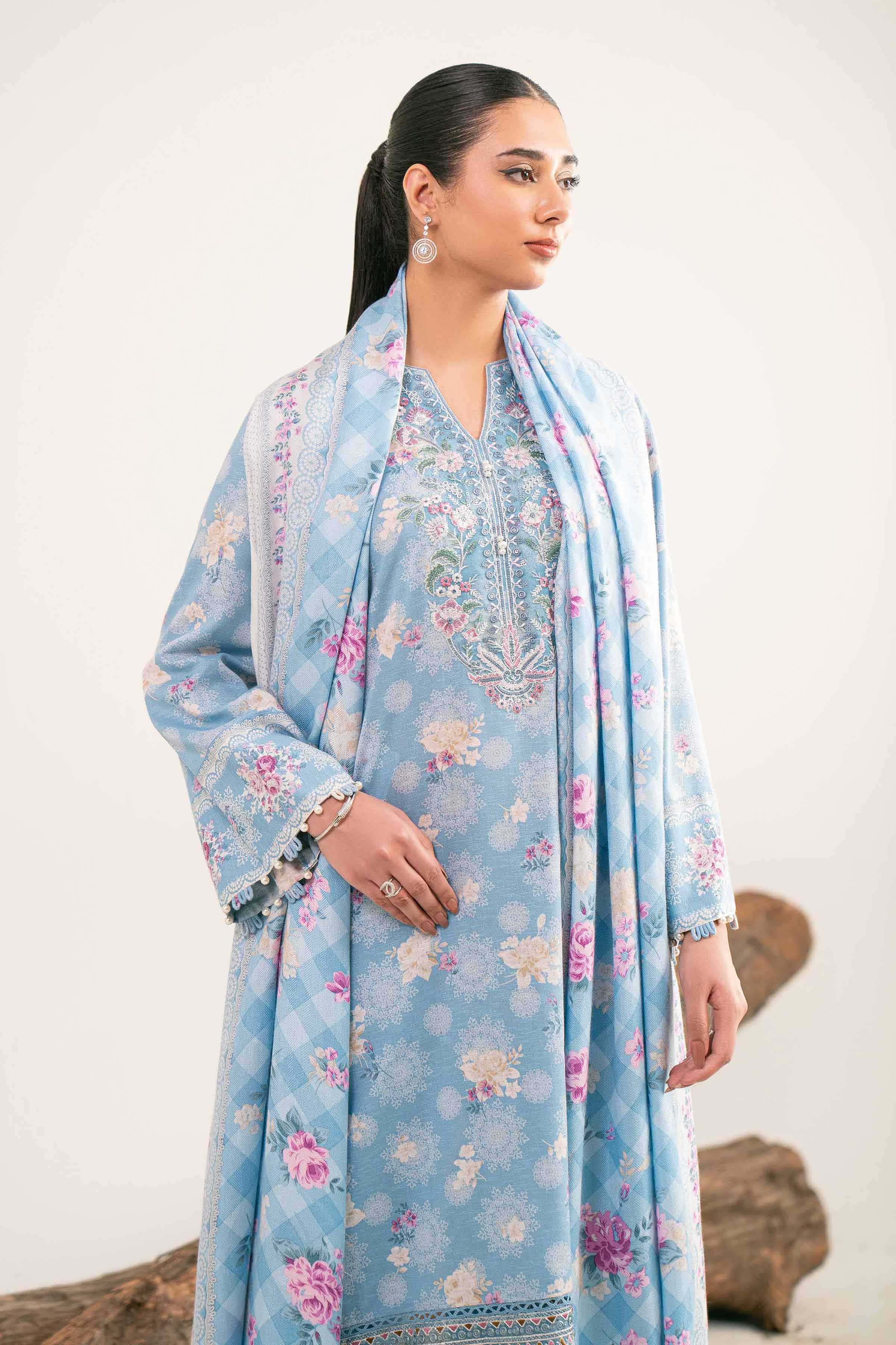 3 Piece - Printed Embroidered Suit - 42503521 for Women - Unstitched Collection | Nishat | Shop Online