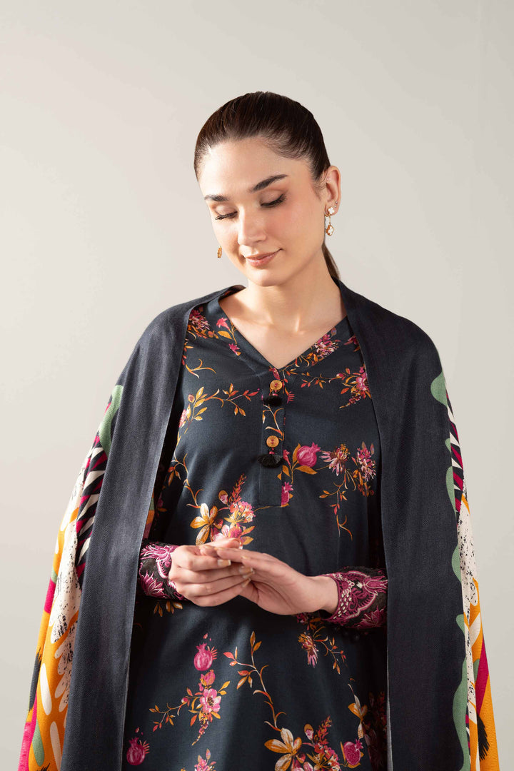 3 Piece - Printed Embroidered Suit - 42503524 for Women - Unstitched Collection | Nishat | Shop Online