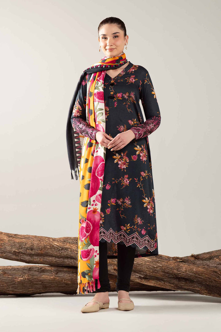 3 Piece - Printed Embroidered Suit - 42503524 for Women - Unstitched Collection | Nishat | Shop Online