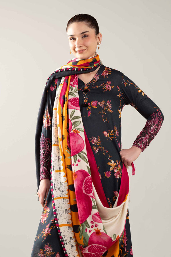 3 Piece - Printed Embroidered Suit - 42503524 for Women - Unstitched Collection | Nishat | Shop Online