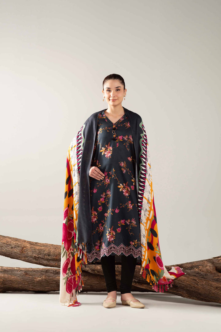 3 Piece - Printed Embroidered Suit - 42503524 for Women - Unstitched Collection | Nishat | Shop Online