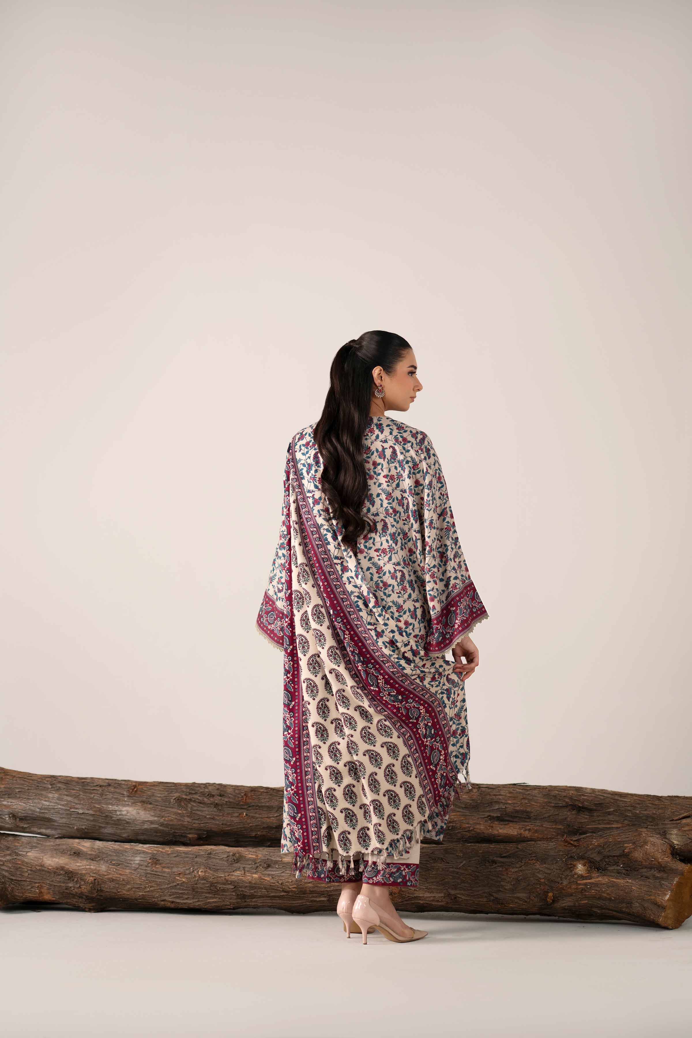 3 Piece - Printed Embroidered Suit - 42503527 for Women - Unstitched Collection | Nishat | Shop Online