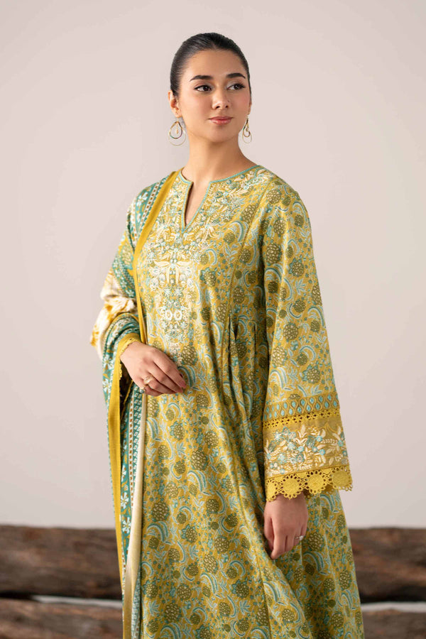 3 Piece - Printed Embroidered Suit - 42503530 for Women - Unstitched Collection | Nishat | Shop Online