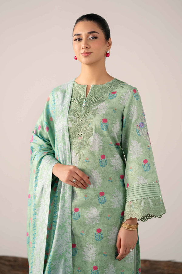 3 Piece - Printed Embroidered Suit - 42503531 for Women - Unstitched Collection | Nishat | Shop Online