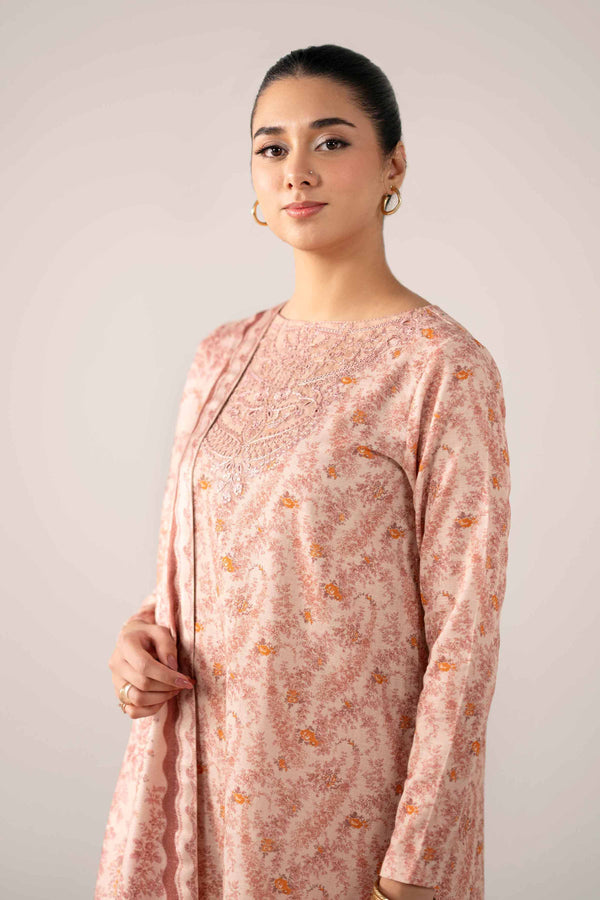 3 Piece - Printed Embroidered Suit - 42503532 for Women - Unstitched Collection | Nishat | Shop Online