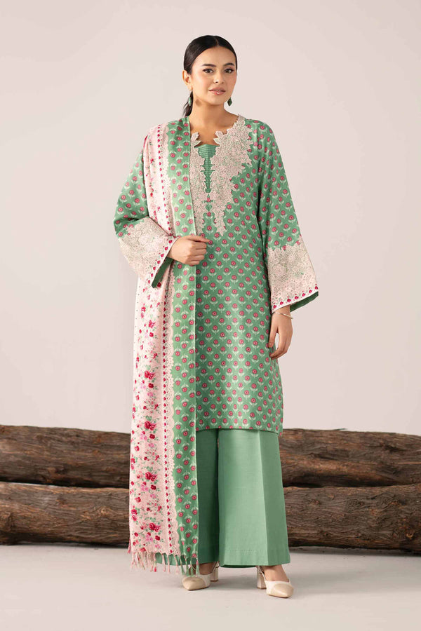 3 Piece - Printed Embroidered Suit - 42503533 for Women - Unstitched Collection | Nishat | Shop Online
