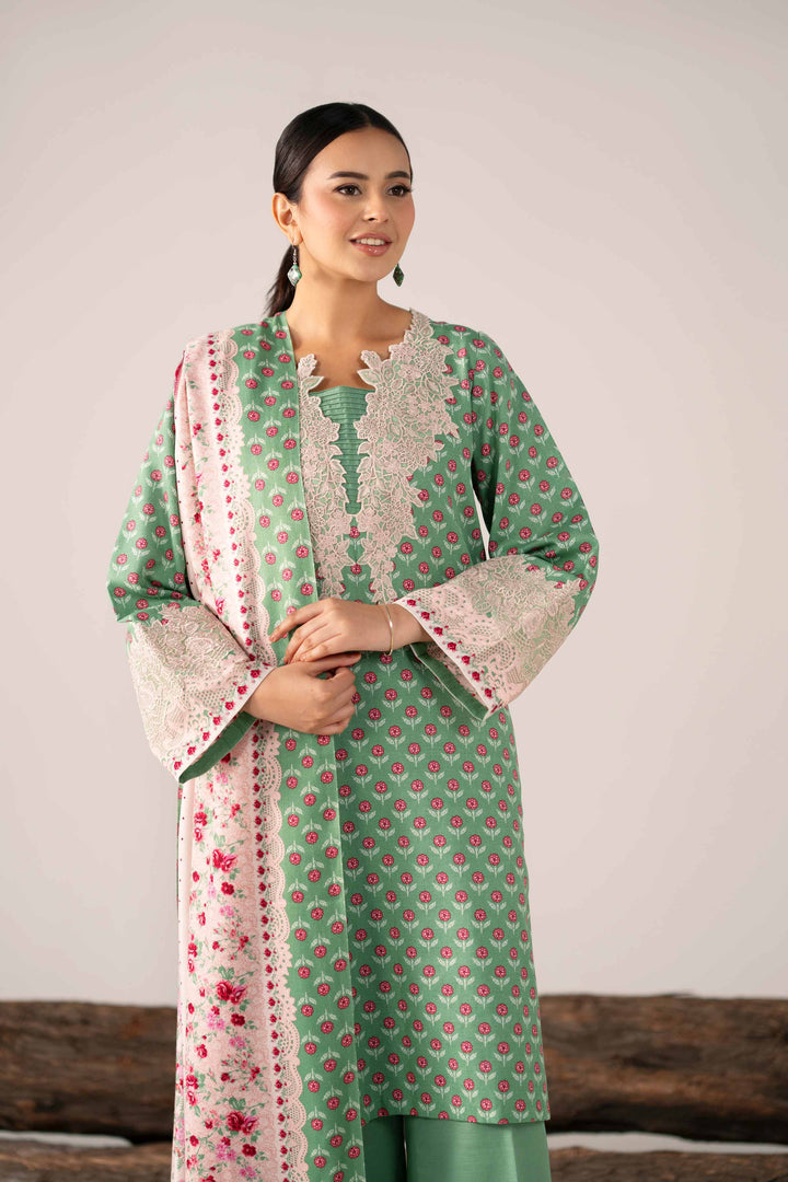 3 Piece - Printed Embroidered Suit - 42503533 for Women - Unstitched Collection | Nishat | Shop Online