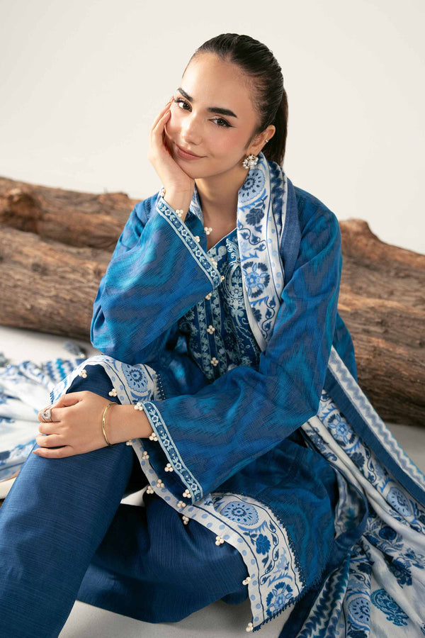 3 Piece - Embroidered Suit - 42503534 for Women - Unstitched Collection | Nishat | Shop Online