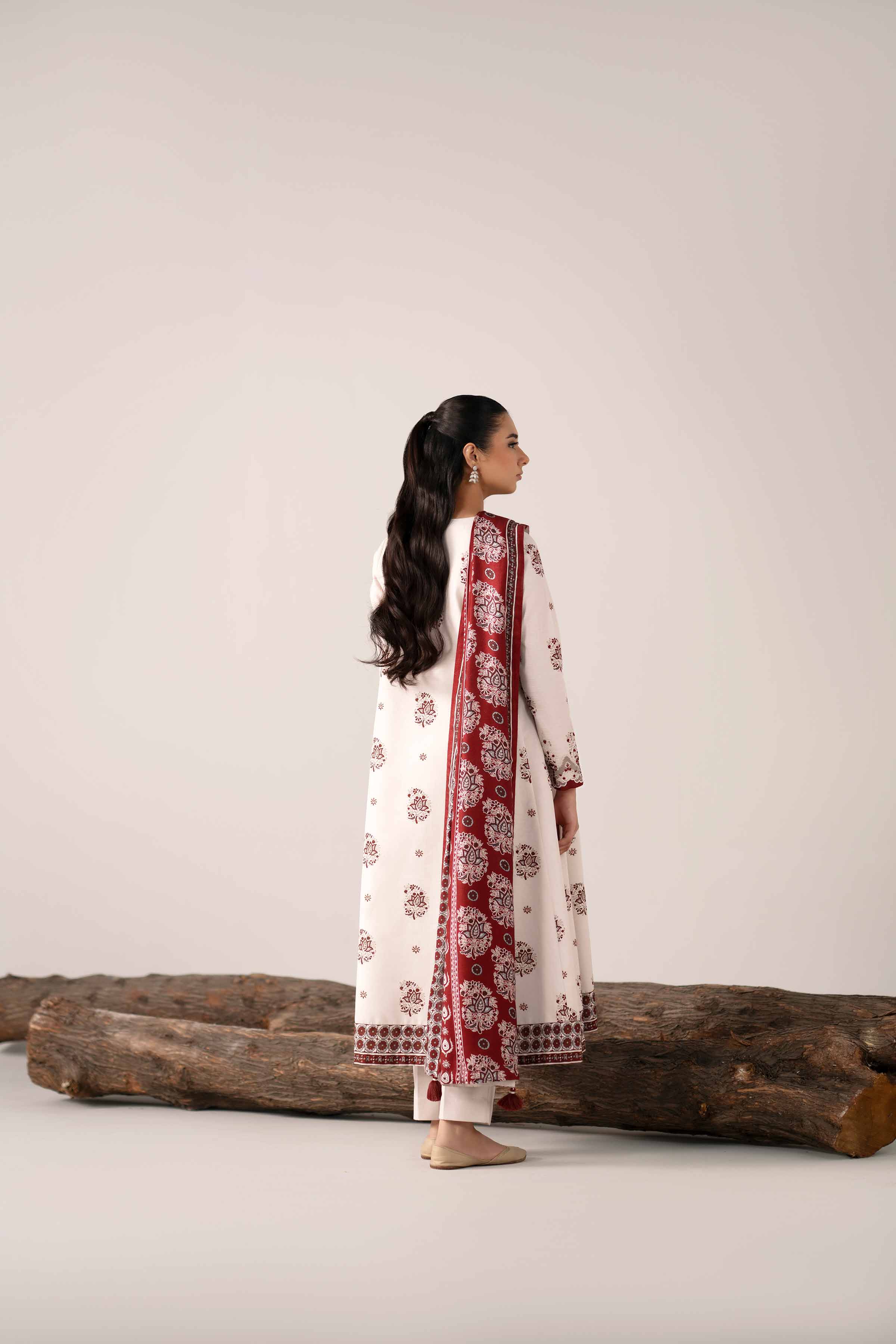 3 Piece - Printed Embroidered Suit - 42503535 for Women - Unstitched Collection | Nishat | Shop Online
