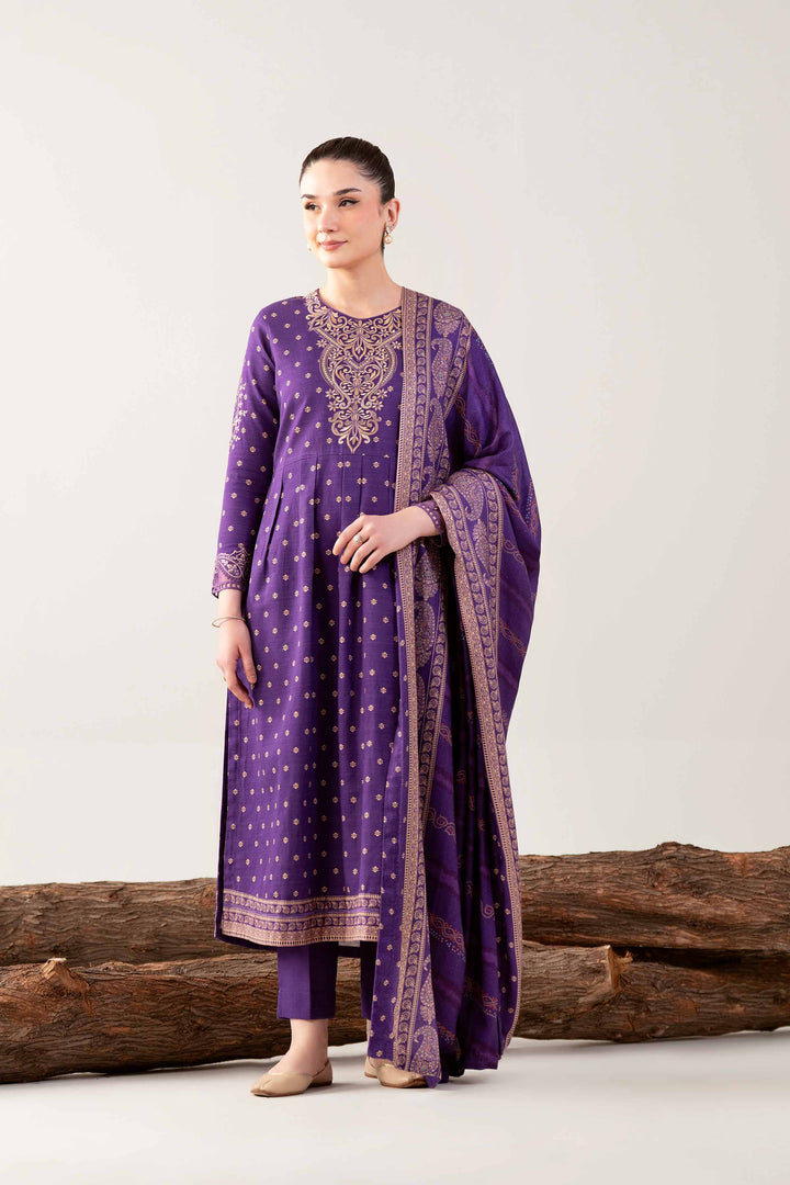 3 Piece - Printed Embroidered Suit - 42503538 for Women - Unstitched Collection | Nishat | Shop Online