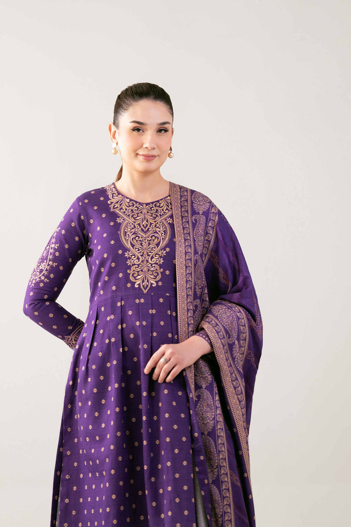 3 Piece - Printed Embroidered Suit - 42503538 for Women - Unstitched Collection | Nishat | Shop Online