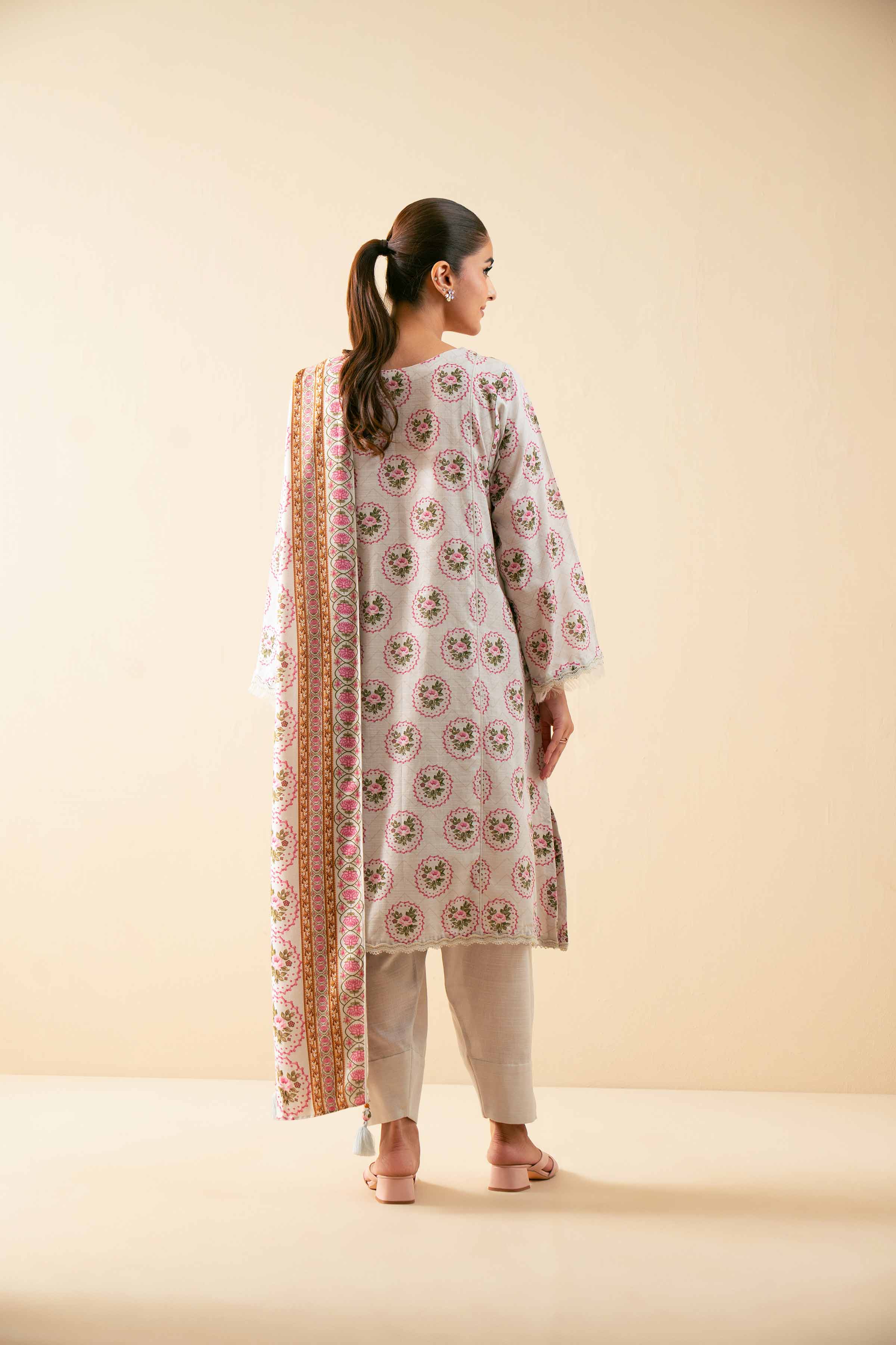 3 Piece - Printed Suit - 42503543 for Women - Unstitched Collection | Nishat | Shop Online