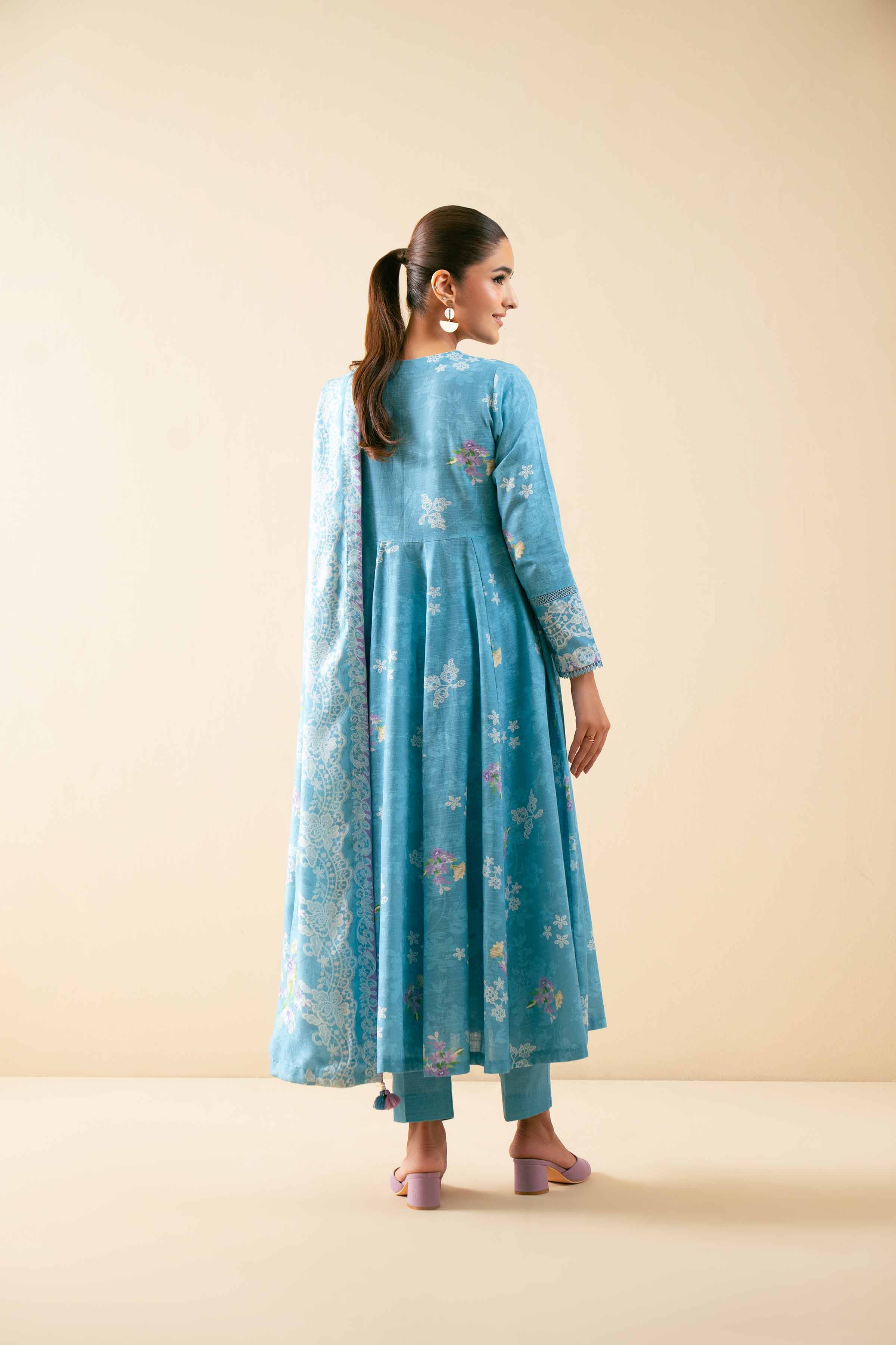 3 Piece - Printed Suit - 42503544 for Women - Unstitched Collection | Nishat | Shop Online