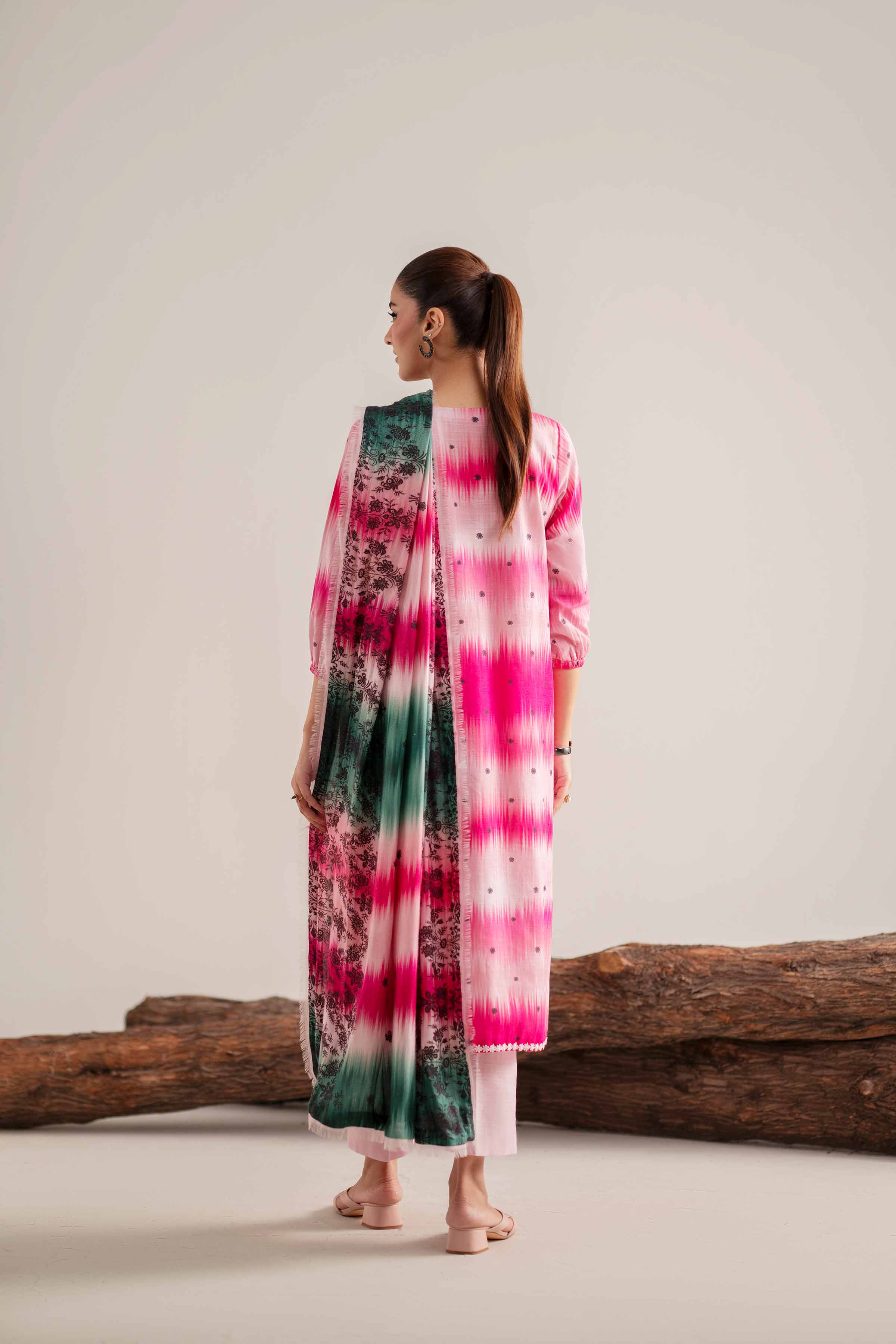3 Piece - Printed Suit - 42503549 for Women - Unstitched Collection | Nishat | Shop Online