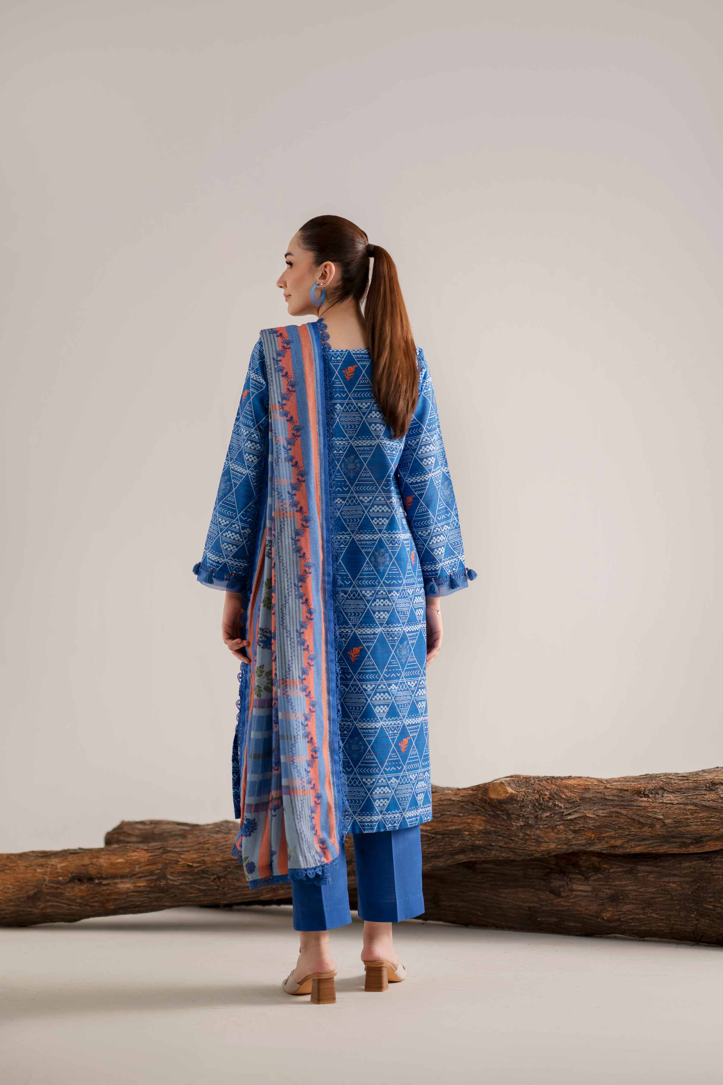 3 Piece - Printed Suit - 42503550 for Women - Unstitched Collection | Nishat | Shop Online