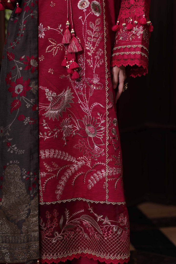 3 Piece - Printed Embroidered Suit - 42503566 for Women - Unstitched Collection | Nishat | Shop Online