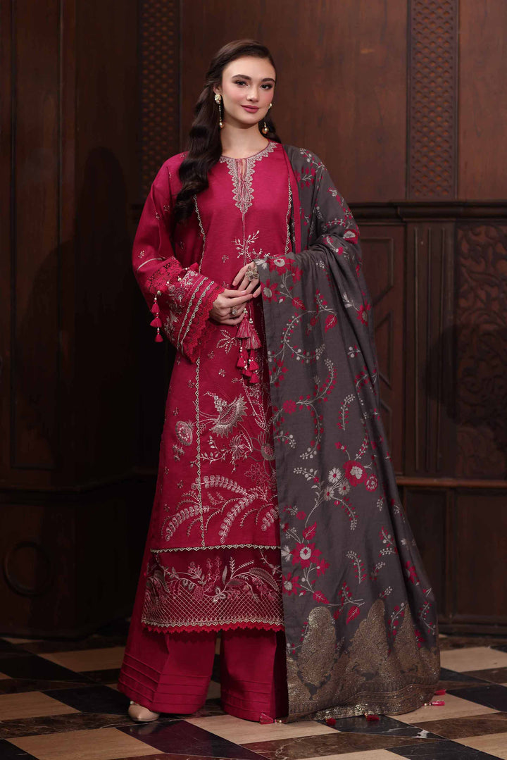 3 Piece - Printed Embroidered Suit - 42503566 for Women - Unstitched Collection | Nishat | Shop Online