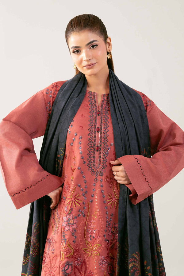 3 Piece - Embroidered Suit - 42503568 for Women - Unstitched Collection | Nishat | Shop Online