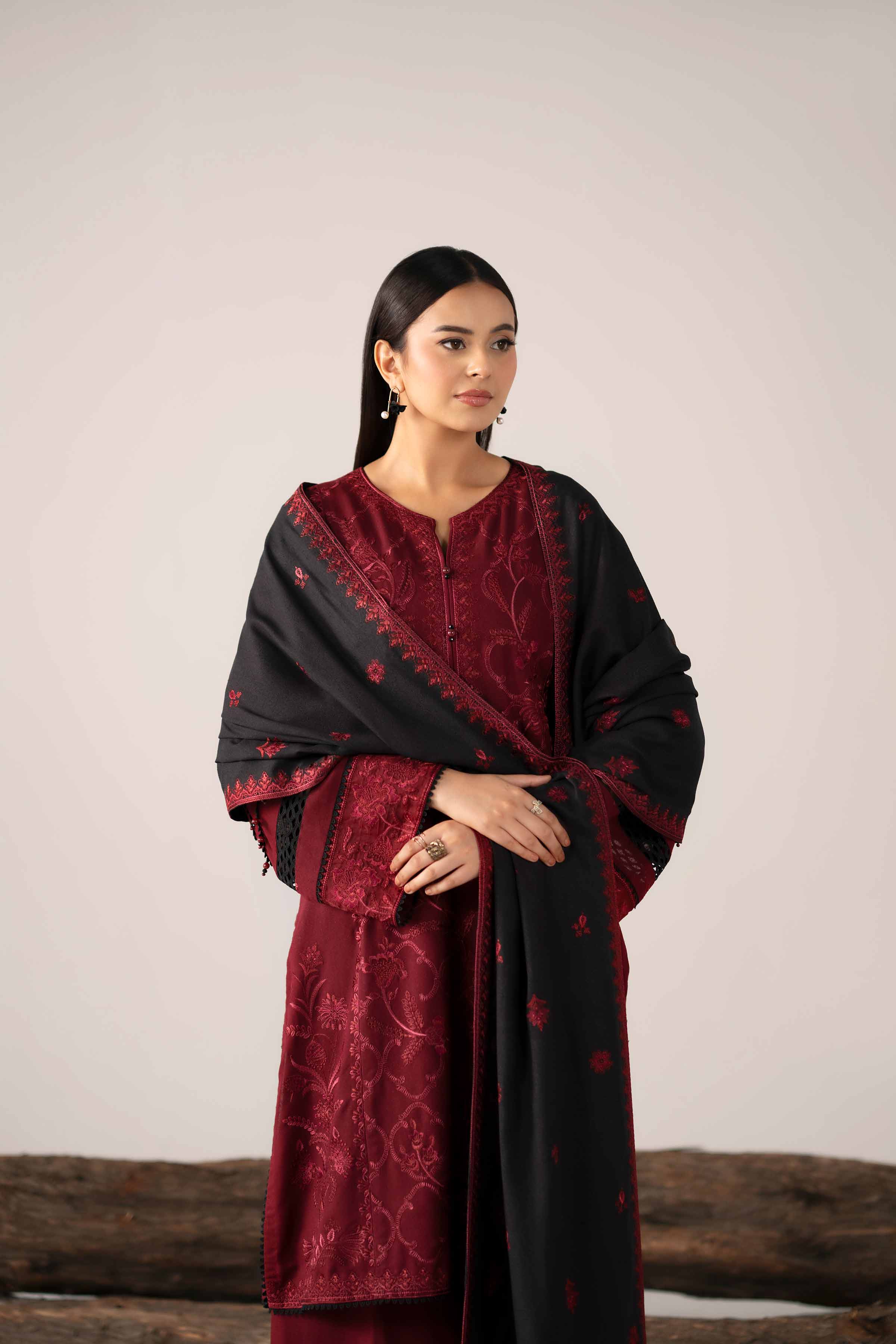 3 Piece - Embroidered Suit - 42503586 for Women - Unstitched Collection | Nishat | Shop Online