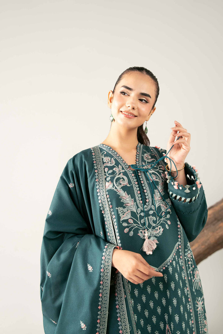 3 Piece - Embroidered Suit - 42503589 for Women - Unstitched Collection | Nishat | Shop Online