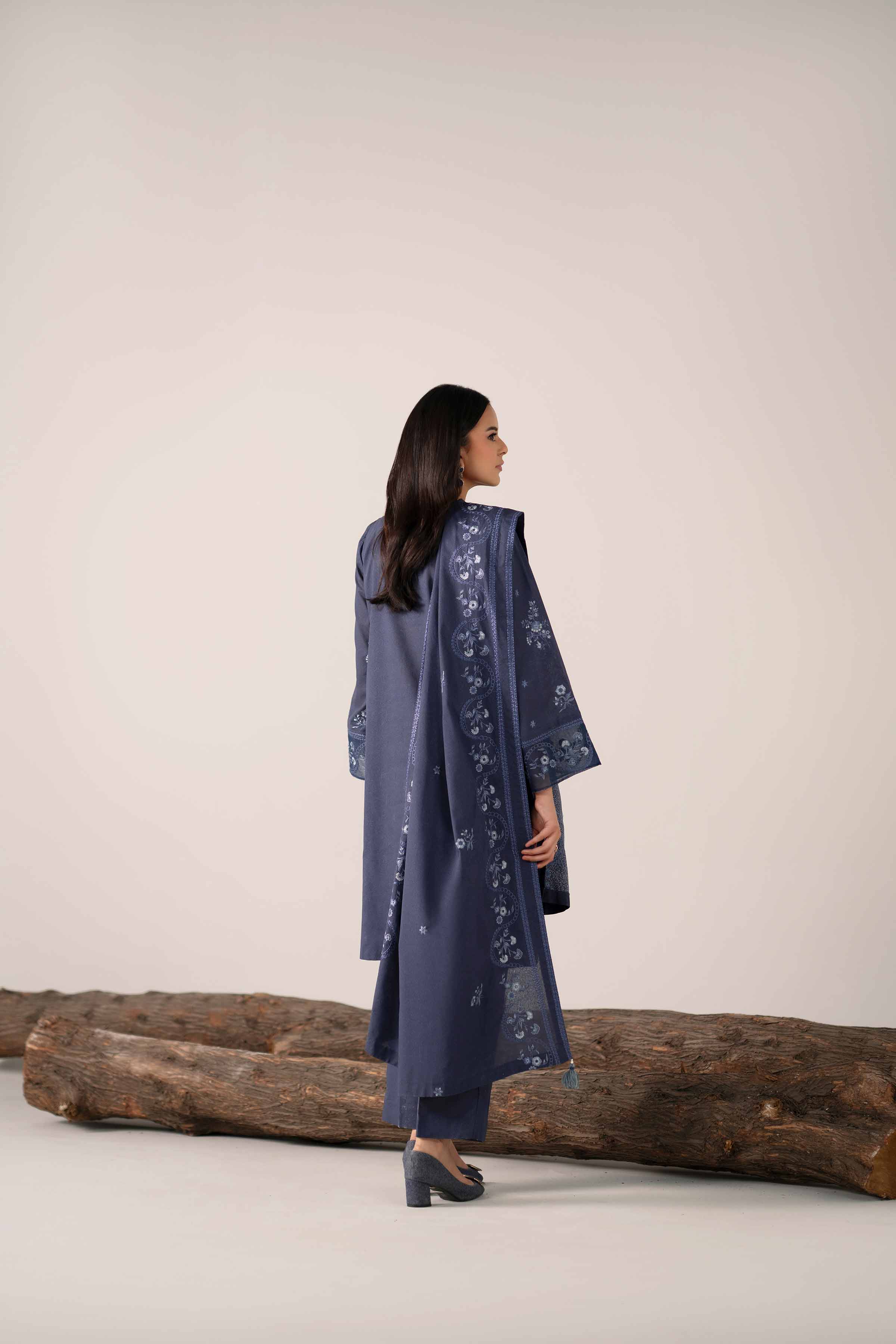 3 Piece - Embroidered Suit - 42503591 for Women - Unstitched Collection | Nishat | Shop Online