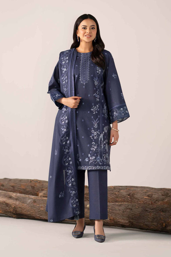 3 Piece - Embroidered Suit - 42503591 for Women - Unstitched Collection | Nishat | Shop Online