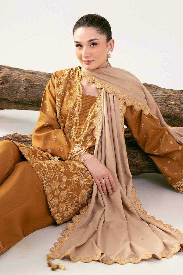 3 Piece - Embroidered Suit - 42503592 for Women - Unstitched Collection | Nishat | Shop Online