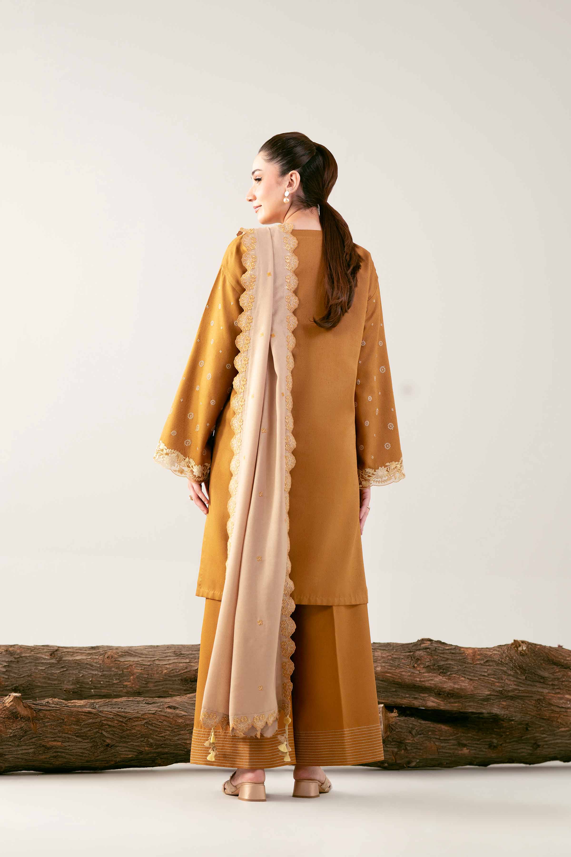 3 Piece - Embroidered Suit - 42503592 for Women - Unstitched Collection | Nishat | Shop Online