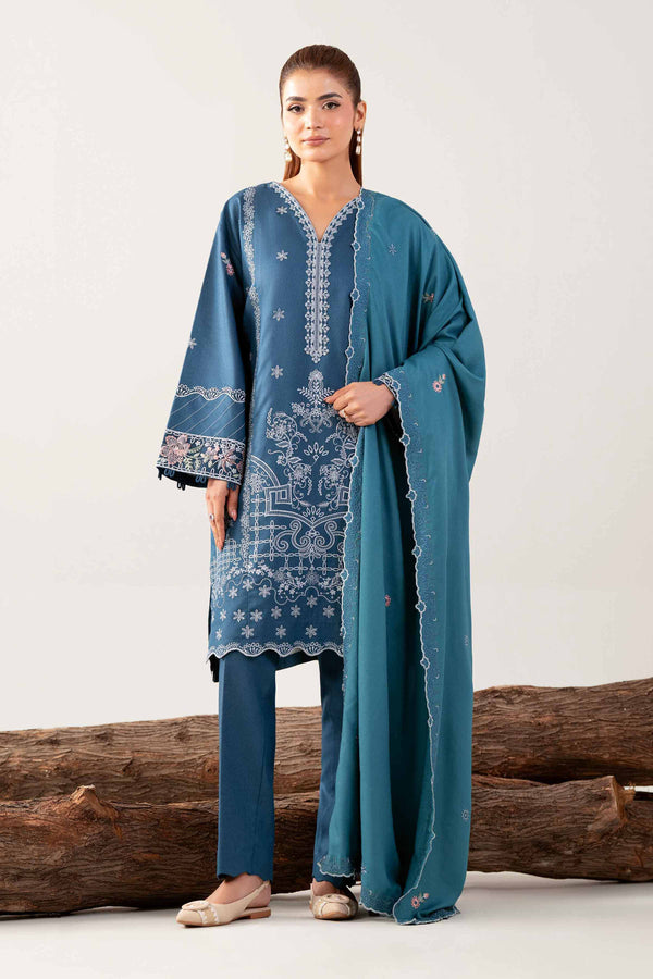 3 Piece - Embroidered Suit - 42503593 for Women - Unstitched Collection | Nishat | Shop Online
