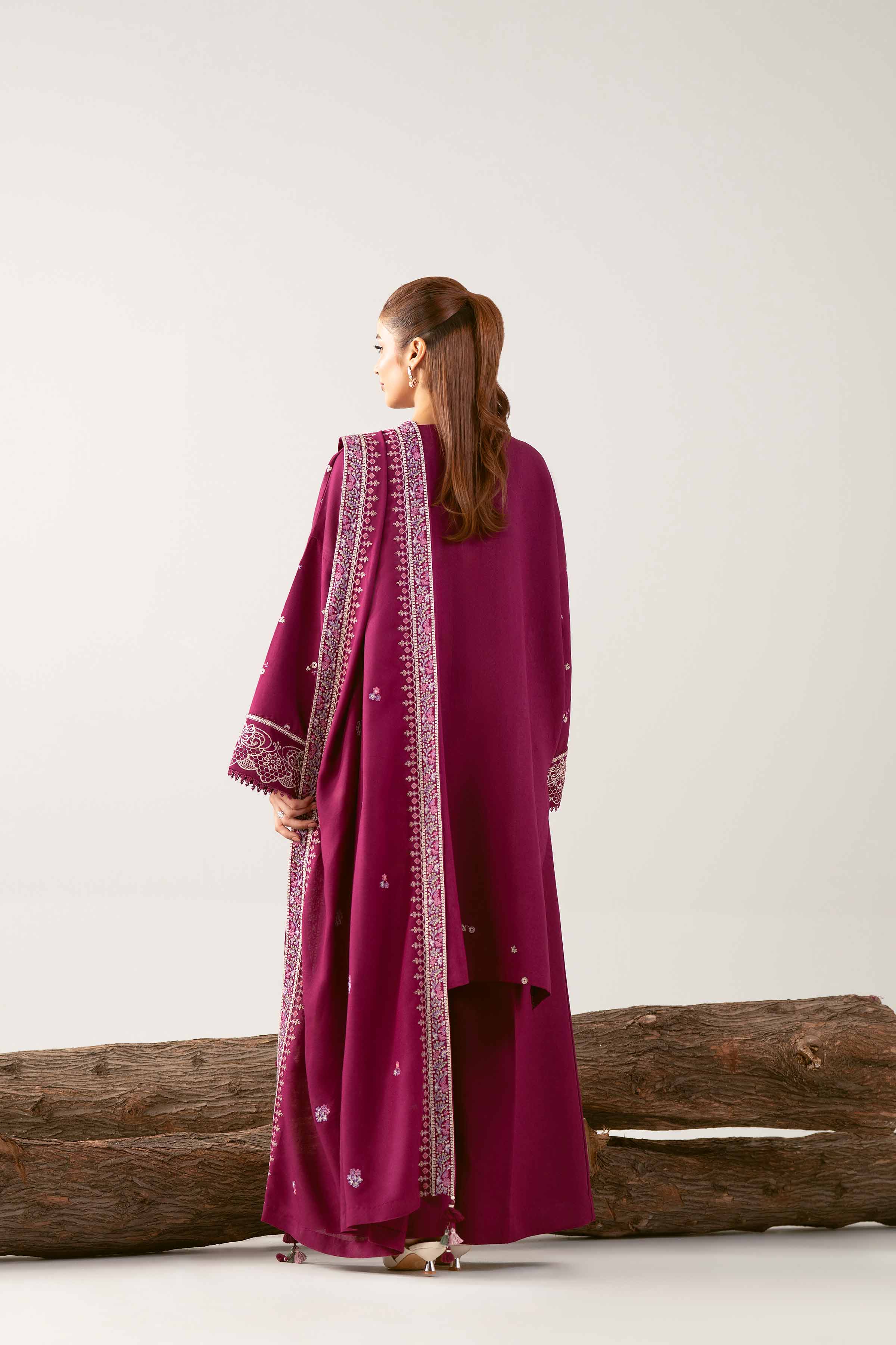 3 Piece - Embroidered Suit - 42503595 for Women - Unstitched Collection | Nishat | Shop Online