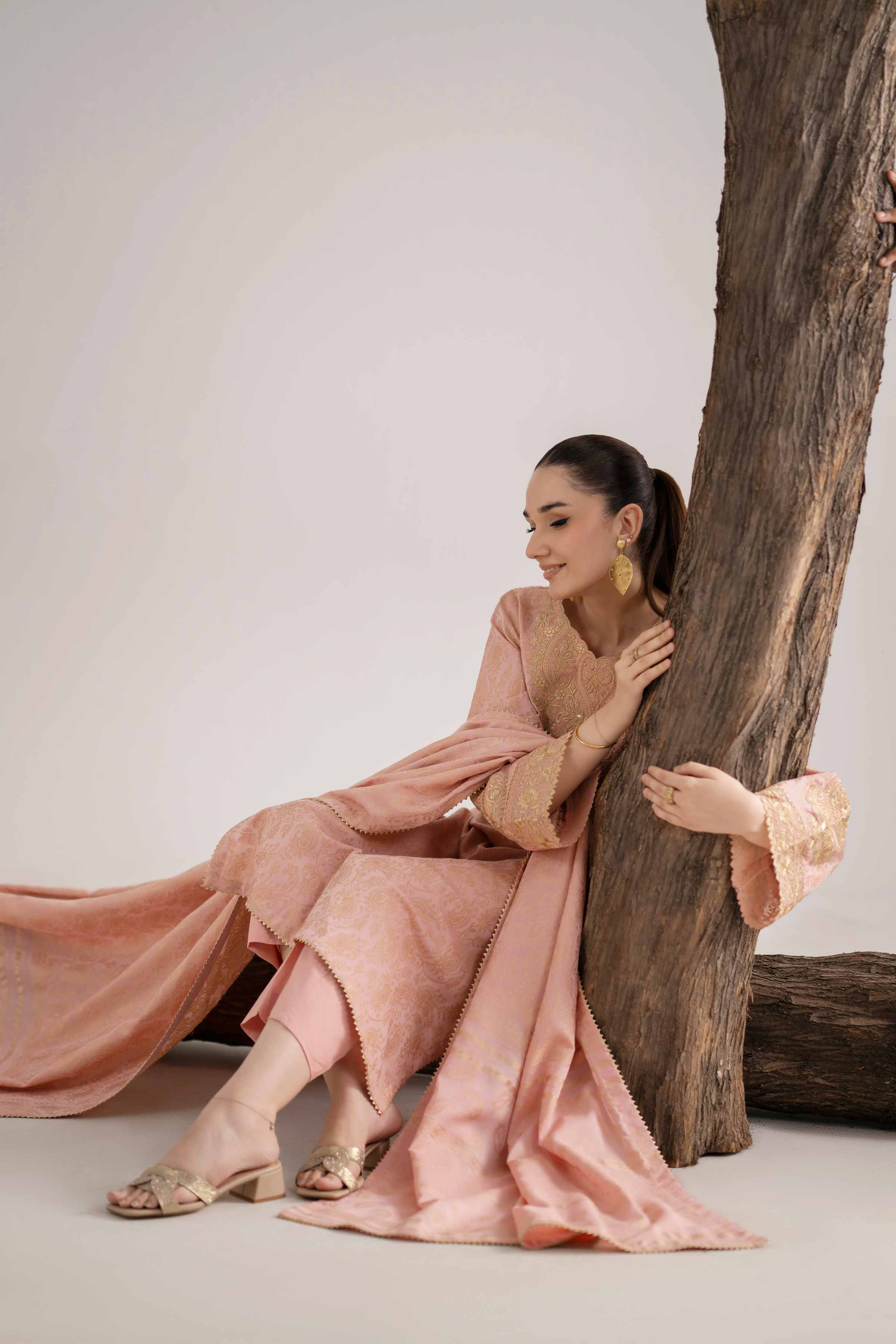 3 Piece - Embroidered Suit - 42503596 for Women - Unstitched Collection | Nishat | Shop Online