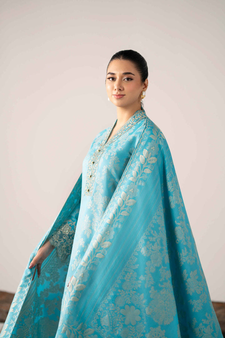 3 Piece - Embroidered Suit - 42503600 for Women - Unstitched Collection | Nishat | Shop Online