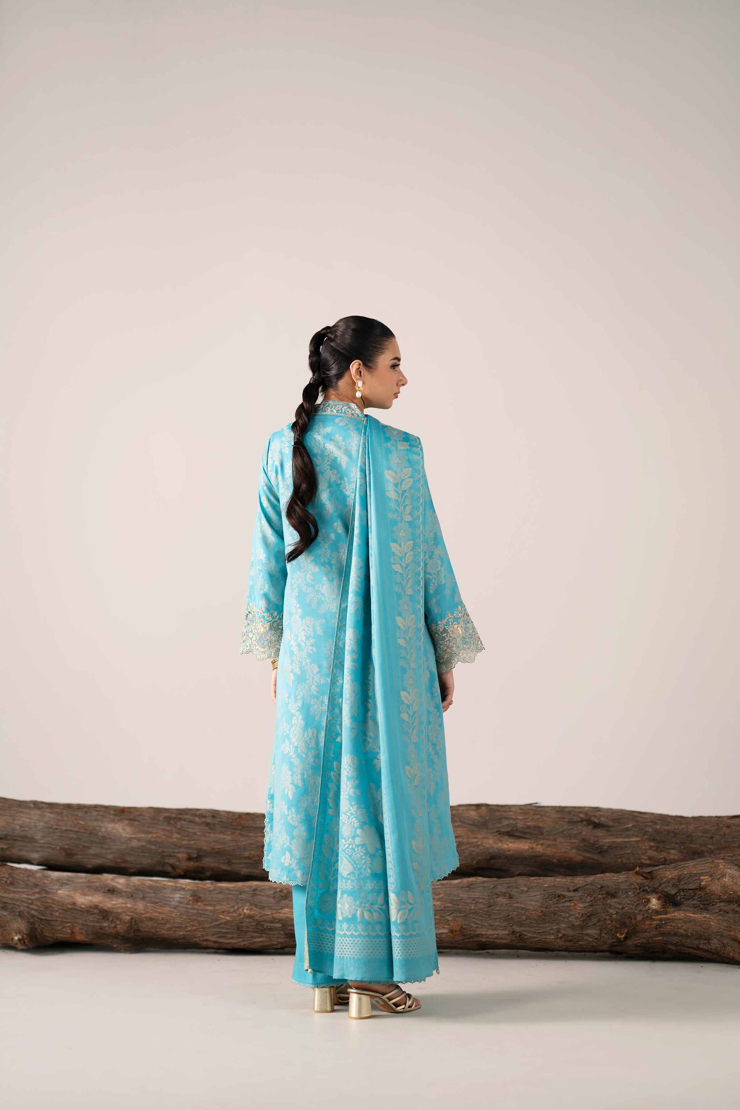 3 Piece - Embroidered Suit - 42503600 for Women - Unstitched Collection | Nishat | Shop Online